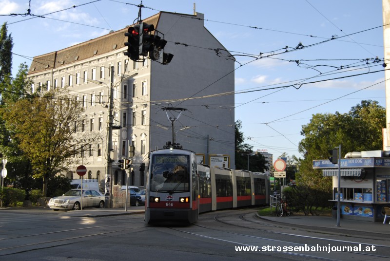 B 646 Rampe Knöllgasse/Quellenstraße