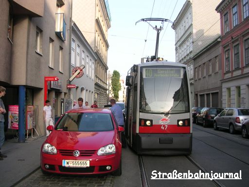47 Kreuzgasse Fahrbehinderung