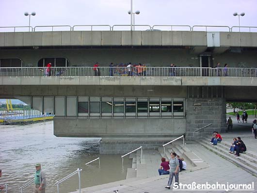 Hochwasser Donauinsel