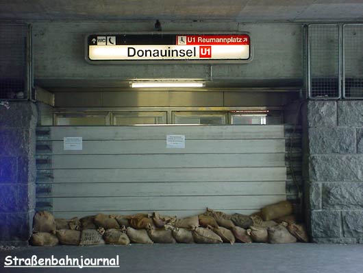 Hochwasser Donauinsel