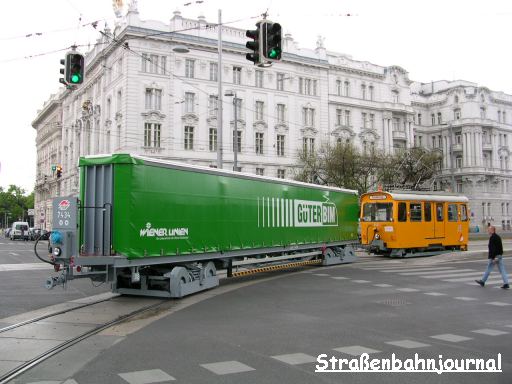 Güterbim Schwarzenbergplatz/Lothringerstraße