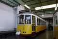 Drehgestellwagen 348 (Laternendach Wagenkasten) im Museum Santa Amaro 2018